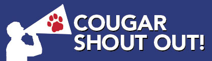 Cougar Shout Out logo