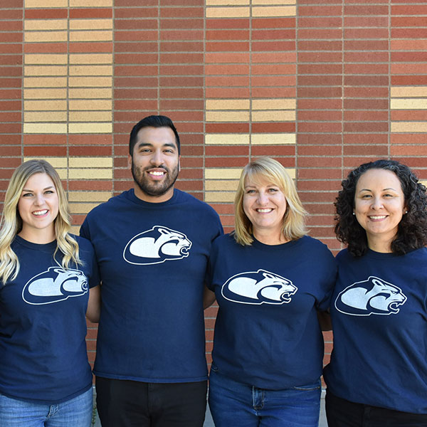 group photo of admissions team