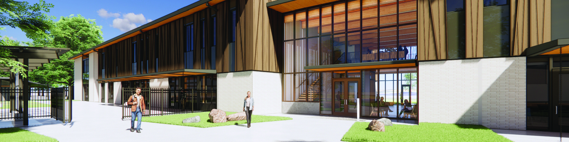 Concept art for the new Natural Resource Center