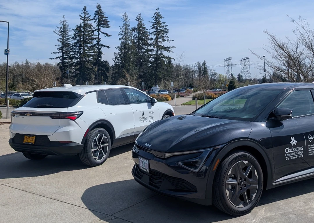 Electric vehicles with CCC logo