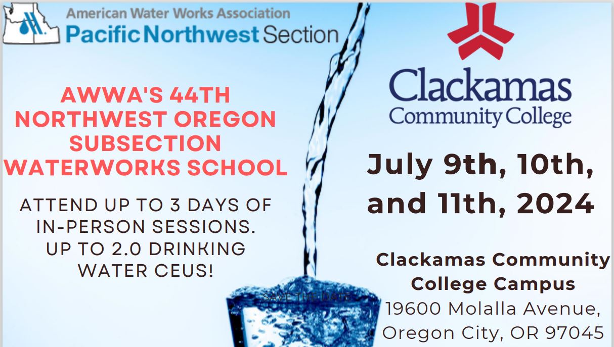 AWWA Waterworks School postcard