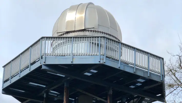 Haggart Observatory, above the ELC