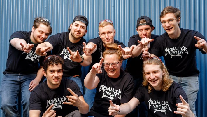 Metallica Scholar students