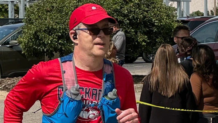 Lacing up for a good cause: CCC president to run 1,500 miles