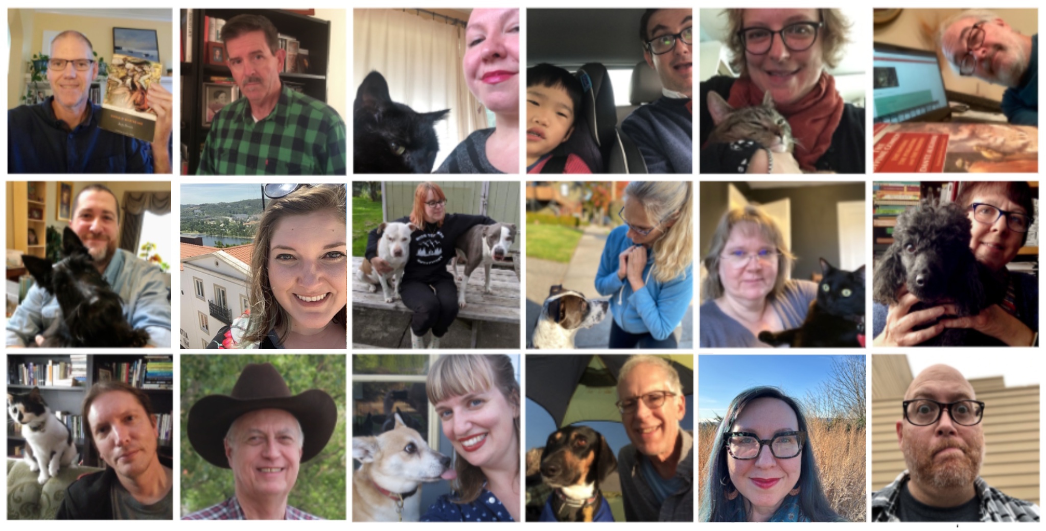 Collage of English department team members Collage of English department team members